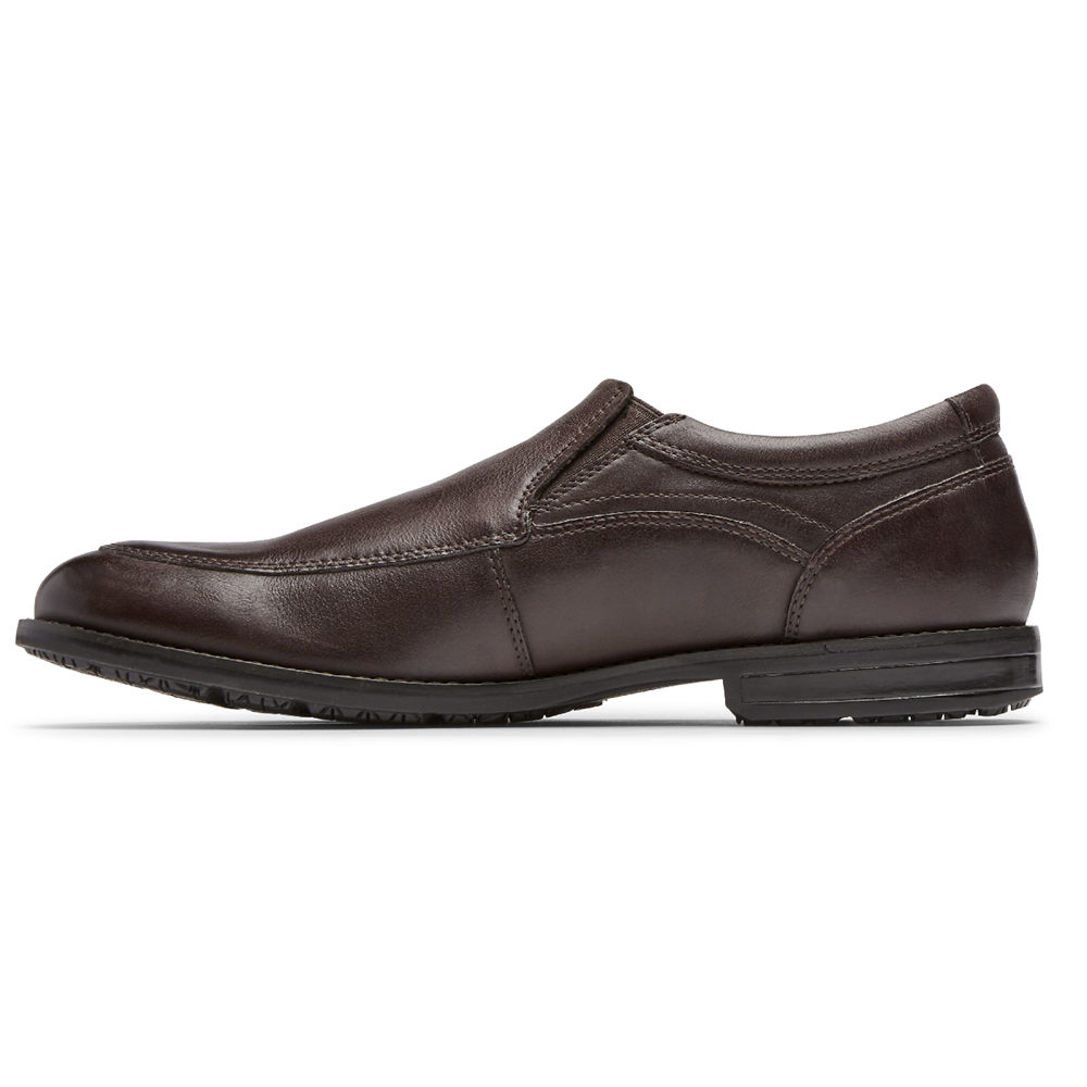 Rockport Singapore Mens Slip-On - Mykel Brown - XQ9105872